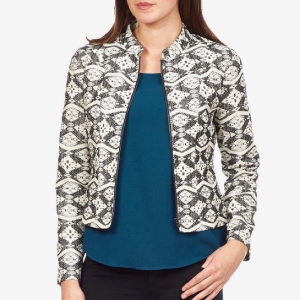 PRICE DROP! Octavia Woven Jacquard Blazer L